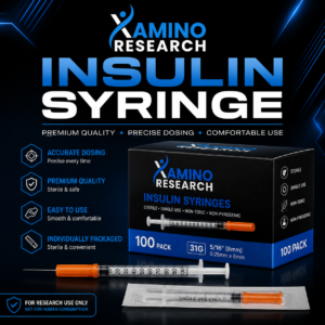 Insulin syringe 1ml 100 units (100 Pack)